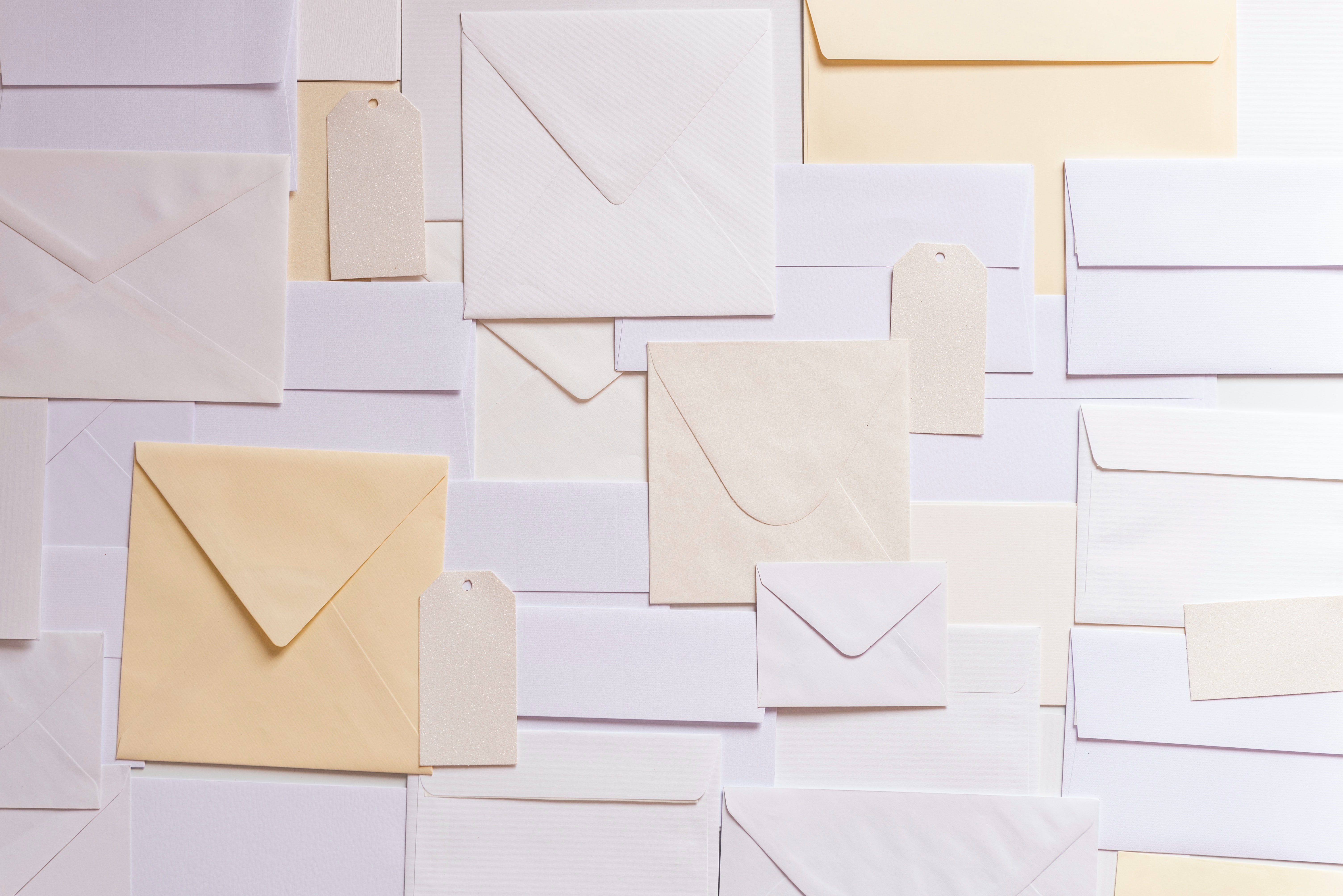 a collection of envelopes