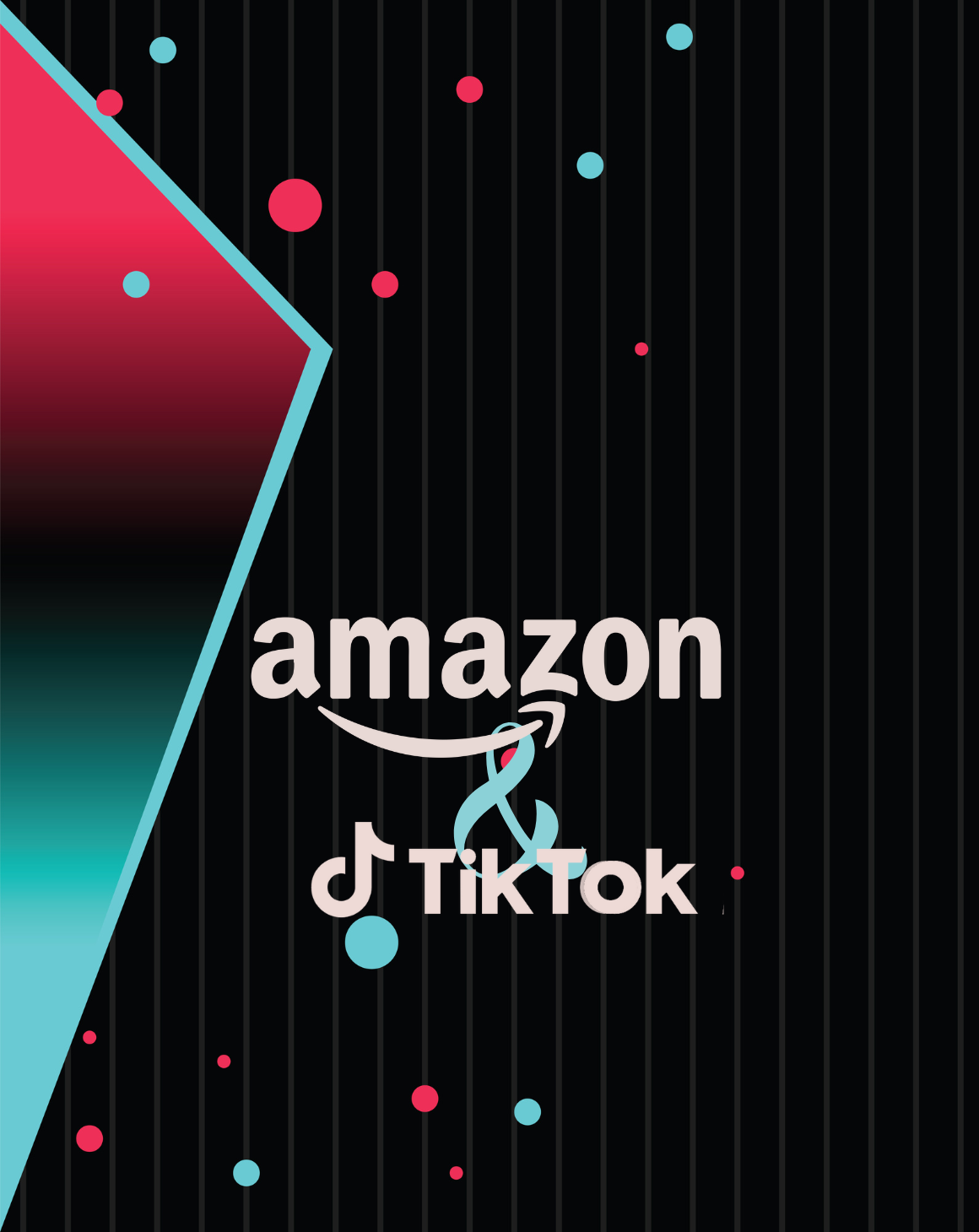 graphic of amazon and tiktok logos