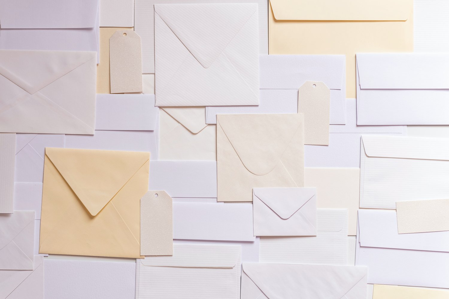 a collection of envelopes for Apple mail privacy