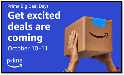 Amazon Confirms Their Prime Big Deal Days Event - Blue Wheel